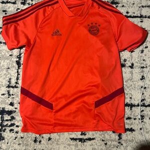 adidas Bright Orange Soccer Training Top